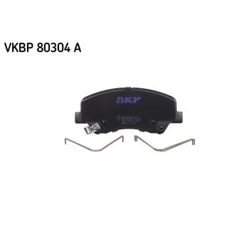 Jeu de 4 plaquettes de frein avant SKF OEM 58101H8A05