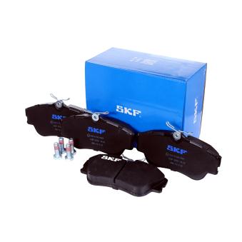 Jeu de 4 plaquettes de frein avant SKF [VKBP 80321]