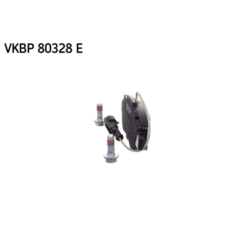Jeu de 4 plaquettes de frein avant SKF VKBP 80328 E - Visuel 2
