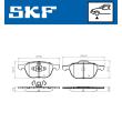 SKF VKBP 80329 - Jeu de 4 plaquettes de frein avant