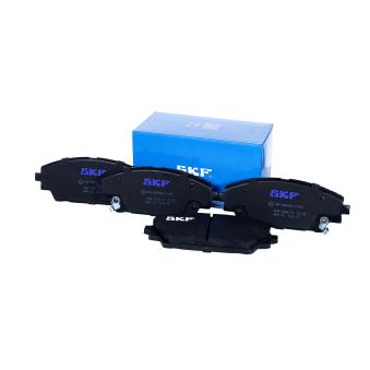 Jeu de 4 plaquettes de frein avant SKF VKBP 80341 A pour PEUGEOT 504 2.2 D - 150cv