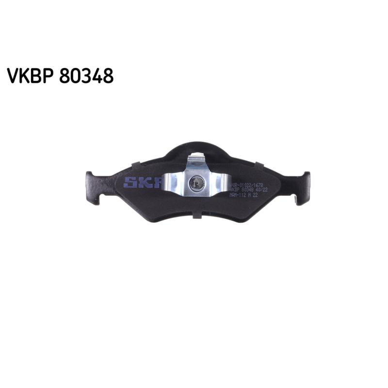 Jeu de 4 plaquettes de frein avant SKF VKBP 80348 - Visuel 1