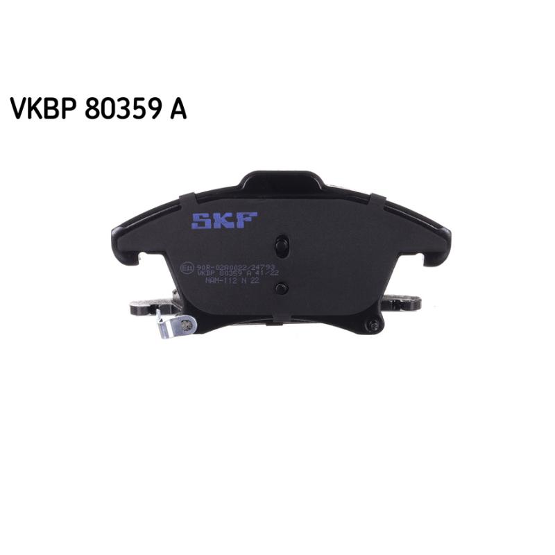 Jeu de 4 plaquettes de frein avant SKF VKBP 80359 A - Visuel 1