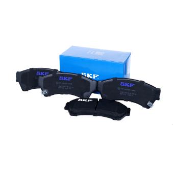 Jeu de 4 plaquettes de frein avant SKF VKBP 80410 A pour DODGE DURANGO 2.2 D - 129cv