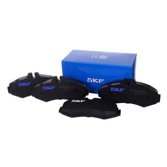 Jeu de 4 plaquettes de frein avant SKF [VKBP 80412]