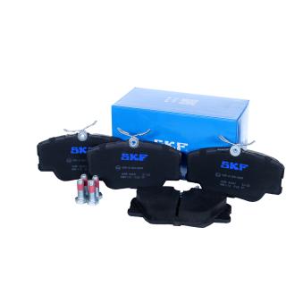 Jeu de 4 plaquettes de frein avant SKF VKBP 80431 pour MERCEDES-BENZ CLASSE S E 250 Turbo-D - 126cv