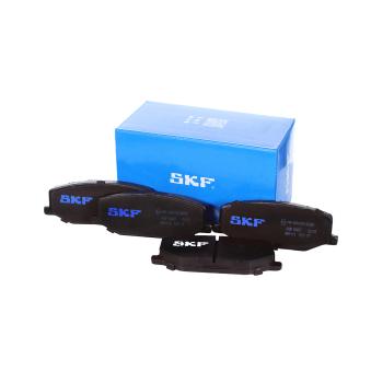Jeu de 4 plaquettes de frein avant SKF VKBP 80457 pour SUZUKI SAMURAI 1.3 - 60cv