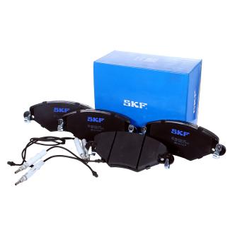 Jeu de 4 plaquettes de frein avant SKF VKBP 80463 E pour CITROEN C5 2.0 16V - 140cv