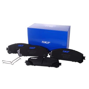 Jeu de 4 plaquettes de frein avant SKF OEM 044650E040