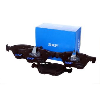 Jeu de 4 plaquettes de frein avant SKF VKBP 80474 pour MERCEDES-BENZ CLASSE E E 200 T Kompressor - 186cv