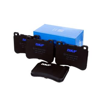 Jeu de 4 plaquettes de frein avant SKF VKBP 80495 pour MERCEDES-BENZ CLASSE C C 320 - 218cv
