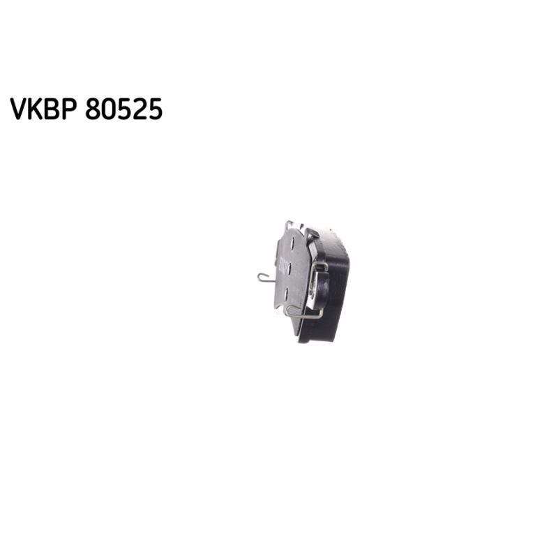 Jeu de 4 plaquettes de frein avant SKF VKBP 80525 - Visuel 2