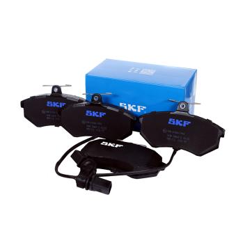 Jeu de 4 plaquettes de frein avant SKF VKBP 80547 E pour JEEP COMPASS 1.6 - 102cv