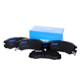 Jeu de 4 plaquettes de frein avant SKF VKBP 80590 A pour OPEL FRONTERA 2.8 TD - 113cv