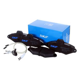 Jeu de 4 plaquettes de frein avant SKF OEM 425156