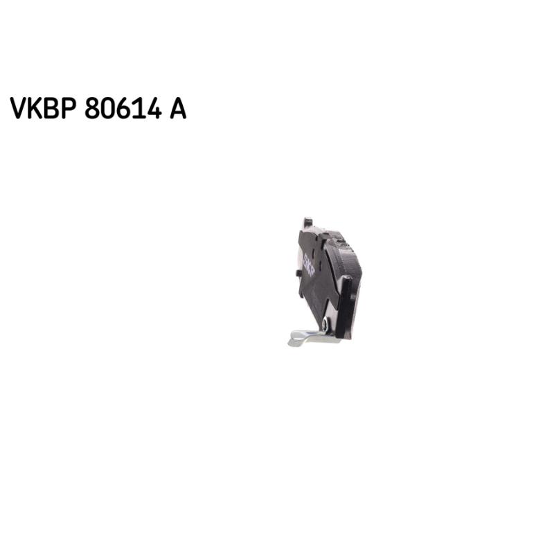 Jeu de 4 plaquettes de frein avant SKF VKBP 80614 A - Visuel 2