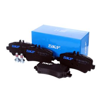 Jeu de 4 plaquettes de frein avant SKF [VKBP 80955]