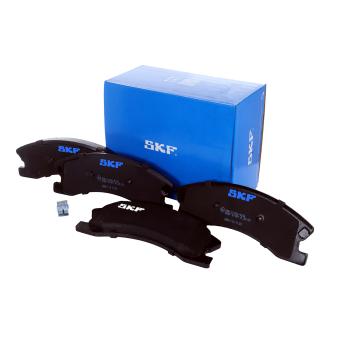 Jeu de 4 plaquettes de frein avant SKF VKBP 81081 A pour JEEP CHEROKEE 2.8 CRD - 150cv