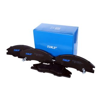 Jeu de 4 plaquettes de frein avant SKF OEM 581012FA20