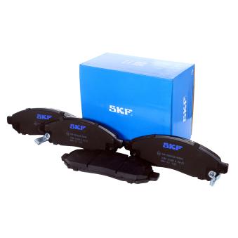 Jeu de 4 plaquettes de frein avant SKF OEM D1M60CY70B