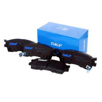 Jeu de 4 plaquettes de frein avant SKF VKBP 81141 A pour PORSCHE 944 1.8 - 110cv