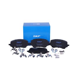 Jeu de 4 plaquettes de frein avant SKF OEM KTL1TC2K021AC
