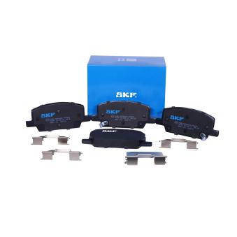 Jeu de 4 plaquettes de frein avant SKF VKBP 81325 A pour FORD GALAXY 1.6 CDTI - 110cv