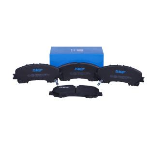 Jeu de 4 plaquettes de frein avant SKF OEM D10604GA0J