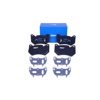 Jeu de 4 plaquettes de frein avant SKF VKBP 81375 pour AUDI Q5 40 TDi quattro - 190cv