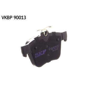 Jeu de 4 plaquettes de frein arrière SKF [VKBP 90013]