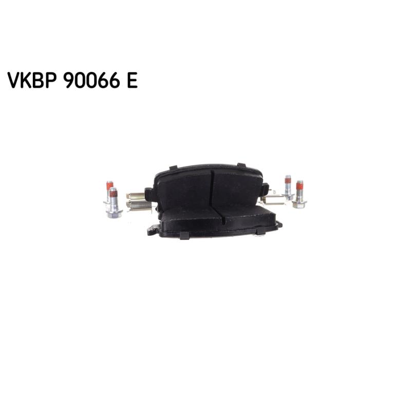 Jeu de 4 plaquettes de frein arrière SKF VKBP 90066 E - Visuel 2