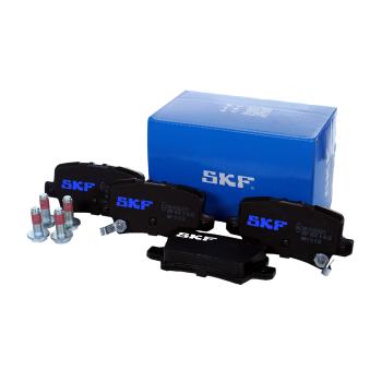 Jeu de 4 plaquettes de frein arrière SKF OEM 45022SMGE50