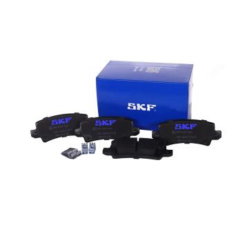 Jeu de 4 plaquettes de frein arrière SKF VKBP 90208 A pour OPEL KADETT 1.6 - 110cv