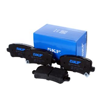 Jeu de 4 plaquettes de frein arrière SKF VKBP 90214 A pour TOYOTA YARIS 2.0 TTiD XWD - 190cv