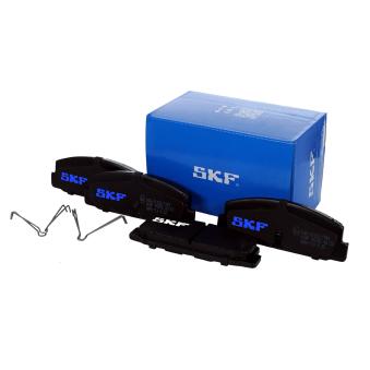Jeu de 4 plaquettes de frein arrière SKF VKBP 90255 pour LAND ROVER DISCOVERY 1.8 - 120cv