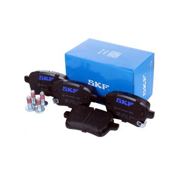 Jeu de 4 plaquettes de frein arrière SKF OEM 95517078