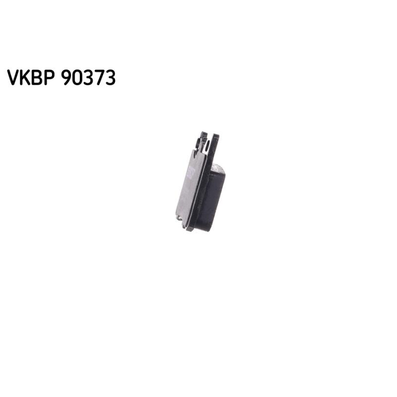 Jeu de 4 plaquettes de frein arrière SKF VKBP 90373 - Visuel 2
