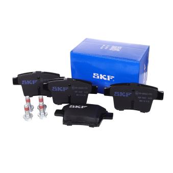 Jeu de 4 plaquettes de frein arrière SKF OEM 5F9Z2200B