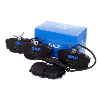 Jeu de 4 plaquettes de frein arrière SKF VKBP 90527 E pour VOLKSWAGEN SHARAN 2.8 V6 24V - 204cv