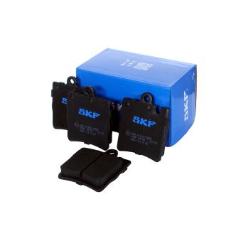 Jeu de 4 plaquettes de frein arrière SKF VKBP 90744 pour MERCEDES-BENZ CLASSE E E 300 Turbo-D - 177cv