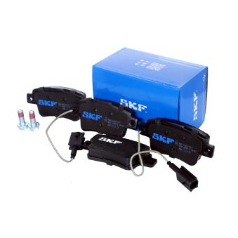 Jeu de 4 plaquettes de frein arrière SKF VKBP 90787 E pour BMW X7 1.4 - 77cv