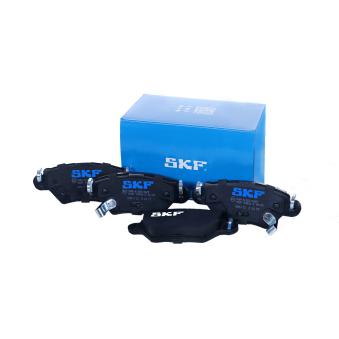 Jeu de 4 plaquettes de frein arrière SKF VKBP 90806 A pour OPEL ASTRA 1.8 16V - 125cv
