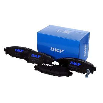 Jeu de 4 plaquettes de frein arrière SKF OEM SU00304096