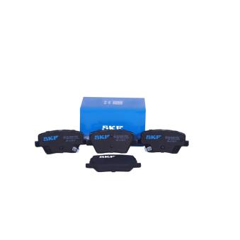 Jeu de 4 plaquettes de frein arrière SKF VKBP 91372 A pour ABARTH PUNTO 1.6 CRDi - 110cv