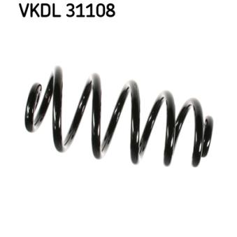 Ressort de suspension SKF VKDL 31108 pour AUDI A4 1.8 T - 150cv