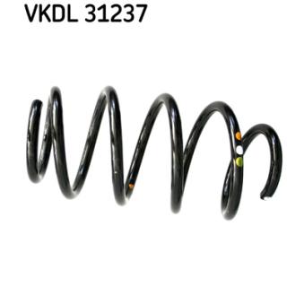 Ressort de suspension SKF VKDL 31237 pour VOLKSWAGEN GOLF 2.0 R 4motion - 265cv