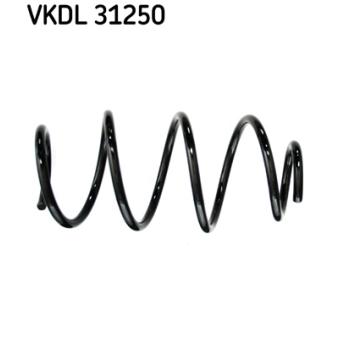 Ressort de suspension SKF VKDL 31250 pour SKODA CITIGO 1.0 - 75cv