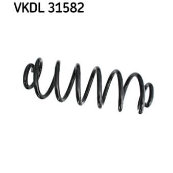 Ressort de suspension SKF VKDL 31582 pour AUDI Q5 2.0 TDI quattro - 163cv