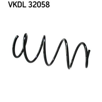 Ressort de suspension SKF VKDL 32058 pour ALFA ROMEO GIULIETTA 1.4 BiFuel - 120cv