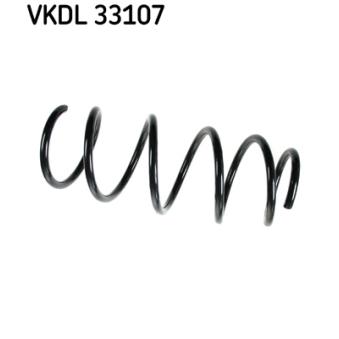 Ressort de suspension SKF VKDL 33107 pour NISSAN 370 1.4 - 90cv